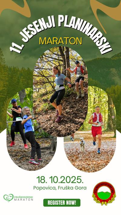 11. Jesenji planinarski maraton na Fruškoj gori